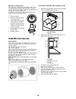 Предварительный просмотр 12 страницы ELICA LI30TA Use, Care And Installation Manual