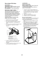 Предварительный просмотр 22 страницы ELICA LI30TA Use, Care And Installation Manual