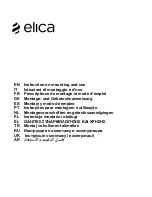 Предварительный просмотр 1 страницы ELICA LIEN GOLDEN 604 BL Instruction On Mounting And Use Manual