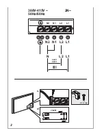 Предварительный просмотр 6 страницы ELICA LIEN GOLDEN 604 BL Instruction On Mounting And Use Manual