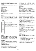 Preview for 65 page of ELICA Menhir Instruction On Mounting And Use Manual