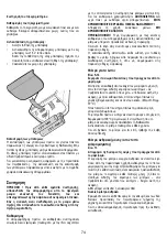 Preview for 74 page of ELICA Nuage Sense Instruction On Mounting And Use Manual