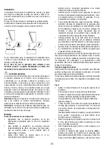 Preview for 25 page of ELICA Om Series Instruction On Mounting And Use Manual