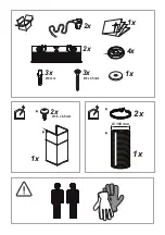 Предварительный просмотр 3 страницы ELICA PLAT BL/F/80 Instruction On Mounting And Use Manual