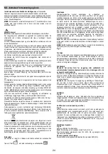 Предварительный просмотр 24 страницы ELICA PRF0071970A Instruction On Mounting And Use Manual