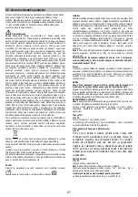 Предварительный просмотр 27 страницы ELICA PRF0071970A Instruction On Mounting And Use Manual