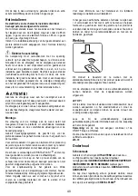 Предварительный просмотр 40 страницы ELICA PRF0098375 Instruction On Mounting And Use Manual