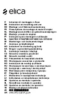 Предварительный просмотр 1 страницы ELICA Shire Instruction On Mounting And Use Manual