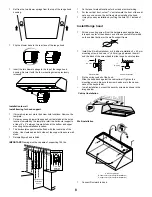 Предварительный просмотр 8 страницы ELICA Sora Use, Care And Installation Manual