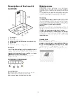 Предварительный просмотр 12 страницы ELICA Twin Optica Use, Care And Installation Manual