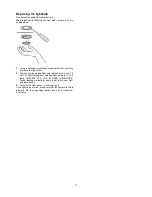 Предварительный просмотр 13 страницы ELICA Twin Optica Use, Care And Installation Manual