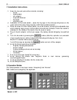 Preview for 8 page of Elicom Electronic EVLplus M User Manual