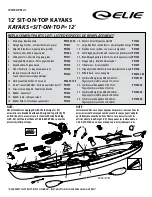 Elie sit-on-top Quick Start Manual preview