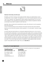 Preview for 4 page of Eliet E 501 Operating Manual