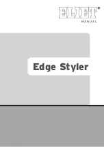 Preview for 1 page of Eliet Edge Styler Manual