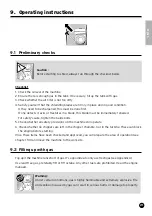 Preview for 21 page of Eliet Prof 5 Manual