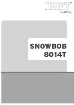 Eliet SNOWBOB 8014T Manual preview