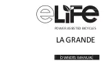 Elife LA GRANDE Owner'S Manual предпросмотр