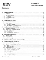 Предварительный просмотр 2 страницы ELiiXA 3V MONOCHROME CAMERA User Manual