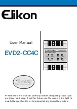 Предварительный просмотр 1 страницы Elikon 2Easy EVD2-CC4C User Manual