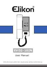 Предварительный просмотр 1 страницы Elikon EVD2-10IN User Manual