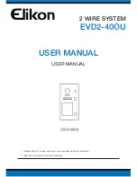 Предварительный просмотр 14 страницы Elikon EVD2-401N User Manual