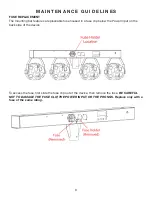 Предварительный просмотр 9 страницы Eliminator Lighting 818651029925 User Manual