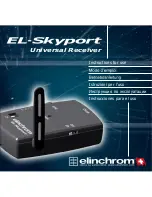 Elinchrom EL-Skyport 19352 Instructions For Use Manual предпросмотр