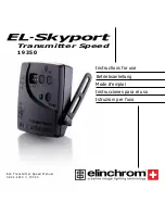 Elinchrom EL-SKYPORT Transmitter Speed 19350 Instructions For Use Manual предпросмотр