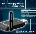 Elinchrom EL-SKYPORT USB RX Instructions For Use Manual preview