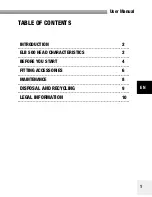 Preview for 2 page of Elinchrom ELB 500 Head User Manual