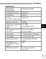 Preview for 4 page of Elinchrom ELB 500 Head User Manual