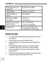 Preview for 5 page of Elinchrom ELB 500 Head User Manual