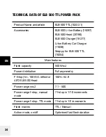 Предварительный просмотр 34 страницы Elinchrom ELB 500 TTL User Manual