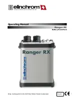 Elinchrom Ranger RX Operating Manual preview