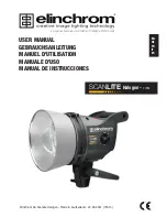 Предварительный просмотр 1 страницы Elinchrom ScanLight Halogen - 20998 User Manual