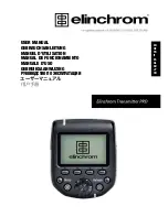 Предварительный просмотр 1 страницы Elinchrom TRANSMITTER PRO User Manual