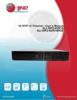 eLine ELI-SIP2-NVR16 User Manual предпросмотр