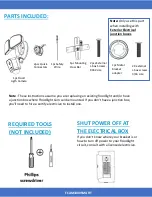 Предварительный просмотр 2 страницы elint FCAM3000SMART Installation Instructions Manual