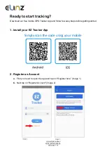 Предварительный просмотр 3 страницы Elinz GPSTRACKWIRELESS User Manual