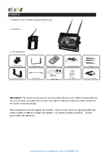 Предварительный просмотр 2 страницы Elinz M72CH-RVDWT User Manual