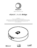 Предварительный просмотр 1 страницы Elipson Audio Bridge User Manual