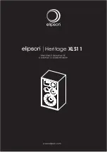 Предварительный просмотр 1 страницы Elipson Heritage XLS11 Quick Start Manual