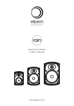 Elipson RAIN 4 Manual предпросмотр