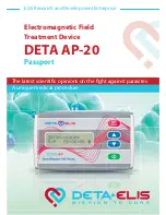 Elis DETA AP-20 User Manual preview