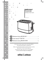 Preview for 1 page of ELIS&ELSA CBR2203S User Manual