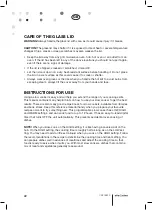 Preview for 22 page of ELIS&ELSA CSX7632X User Manual