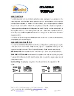 Preview for 5 page of Elisra MW-CBDA SERIES 10W-80-A Installation And Operating Instructions Manual