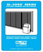 Elite access systems Sl-3000 series Installation Instructions Manual preview