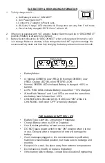 Preview for 8 page of Elite Acoustics Engineering D6-8 MKII Quick Manual Handbook